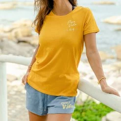 Pura Vida Bracelets Summer Vibes Fitted Tee Best Sellers