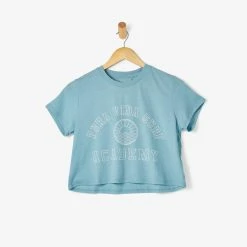 Pura Vida Bracelets Surf Academy Crop Tee Best Sellers