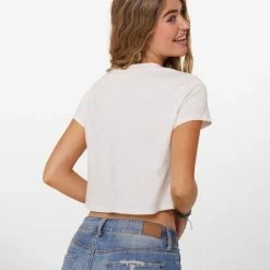 Pura Vida Bracelets Pura Vida Rainbow Wave Crop Tee Best Sellers