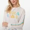 Pura Vida Bracelets Rainbow Wave Long Sleeve Boxy Tee