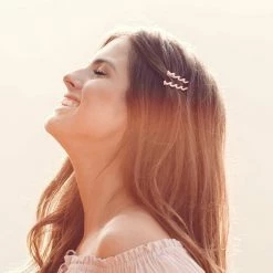 Pura Vida Bracelets Enamel Wave Hair Barrettes (Set Of 2) Best Sellers