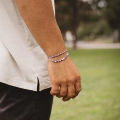 Pura Vida Bracelets Homes For Our Troops Stretch Bracelet Men's