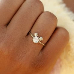 Disney Mickey Mouse Gemstone Ring