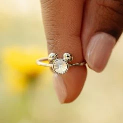 Disney Mickey Mouse Gemstone Ring