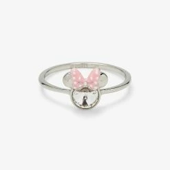 Disney Minnie Mouse Bow & Gemstone Ring