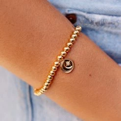 Pura Vida Bracelets Moon Metal Stretch Bracelet Best Sellers