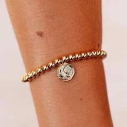 Pura Vida Bracelets Moon Metal Stretch Bracelet Best Sellers