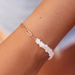 Pura Vida Bracelets Best Sellers Glowing Star Bead & Chain Bracelet