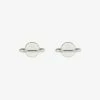 Pura Vida Bracelets Opal Saturn Stud Earrings