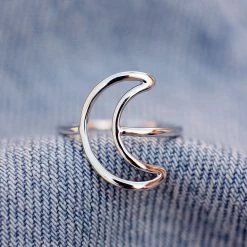 Pura Vida Bracelets Oversized Crescent Ring