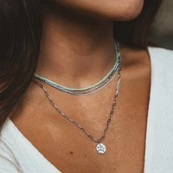 Pura Vida Bracelets Seed Bead Necklace Set