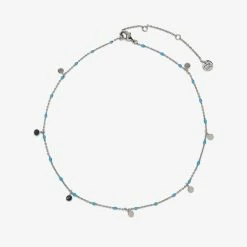 Pura Vida Bracelets Best Sellers Mini Coin Beaded Choker