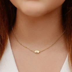 Pura Vida Bracelets Clear Quartz Charm Choker Best Sellers