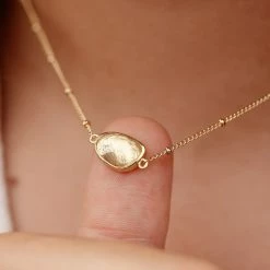 Pura Vida Bracelets Clear Quartz Charm Choker Best Sellers