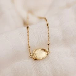 Pura Vida Bracelets Clear Quartz Charm Choker Best Sellers