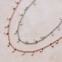 Pura Vida Bracelets Hanging Pearl Beaded Choker Best Sellers