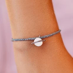 Pura Vida Bracelets Opal Saturn Charm Best Sellers