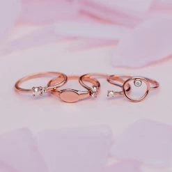 Promo ✨ Pura Vida Bracelets Best Sellers Crystal Sky Ring Stack 🔥 15 Pura Vida Bracelets Best Sellers Crystal Sky Ring Stack