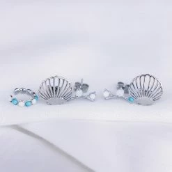 Pura Vida Bracelets Drift Earring Set