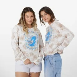 Pura Vida Bracelets Go With The Flow Long Sleeve Boxy Tee