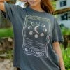 Pura Vida Bracelets Moon Tarot Tee