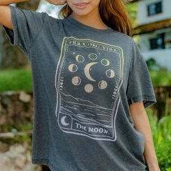 Pura Vida Bracelets Moon Tarot Tee