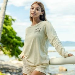 Pura Vida Bracelets US Road Trip Long Sleeve Crew Tee Clothing