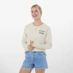 Pura Vida Bracelets US Road Trip Long Sleeve Crew Tee Clothing