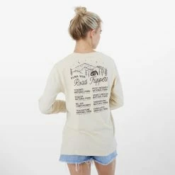 Pura Vida Bracelets US Road Trip Long Sleeve Crew Tee Clothing