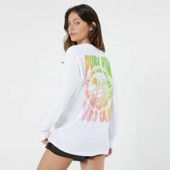 Pura Vida Bracelets Surf Camp Long Sleeve Crew Tee