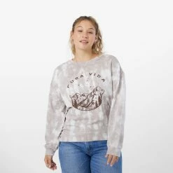 Pura Vida Bracelets Stars Above Oversized Crew Fleece Clothing