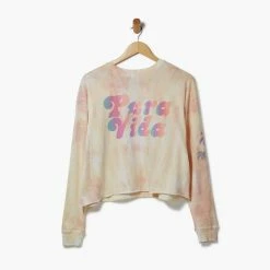 Pura Vida Bracelets Sunset Palms Long Sleeve Boxy Tee Best Sellers