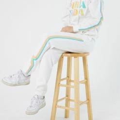 Pura Vida Bracelets Clothing Rainbow Wave Sweatpants