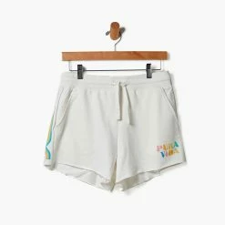 Pura Vida Bracelets Rainbow Wave Sweatshorts