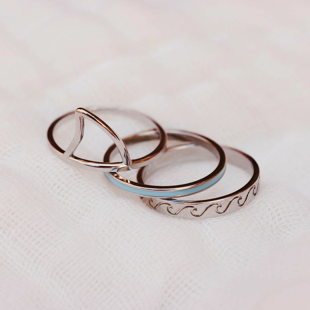 Best Sale π Discovery Shark Week Ring Stack Best Sellers π 6 Discovery Shark Week Ring Stack Best Sellers