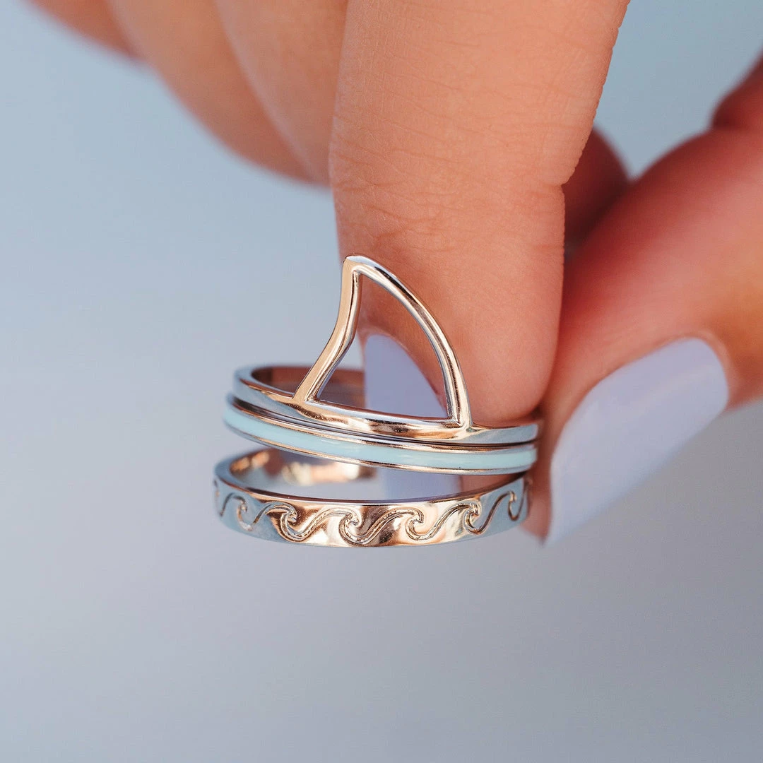 Best Sale π Discovery Shark Week Ring Stack Best Sellers π 7 Discovery Shark Week Ring Stack Best Sellers