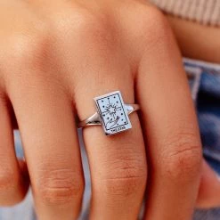 Pura Vida Bracelets Tarot Card Ring