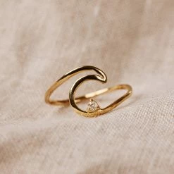 Demi Fine Diamond Wave Ring Best Sellers