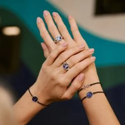 Harry Potter Men's Platform 9 3/4 Mood Charm Bracelet