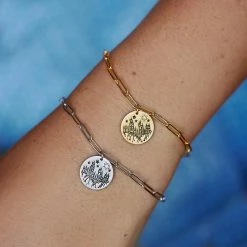 Harry Potter Best Sellers Hogwarts Chain Bracelet