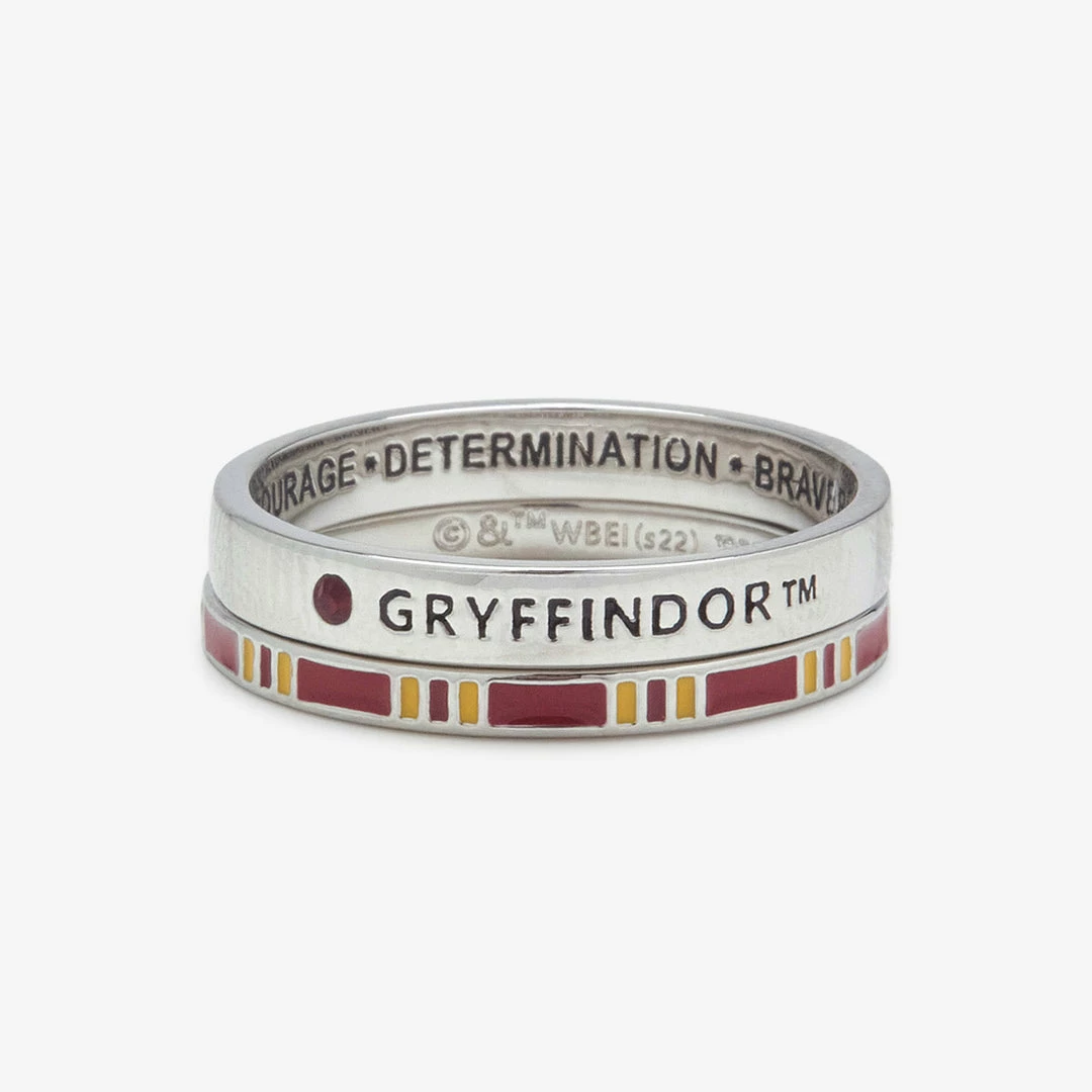 Promo 💯 Harry Potter Gryffindor™ House Ring Stack Best Sellers 💯 3 Harry Potter Gryffindor™ House Ring Stack Best Sellers