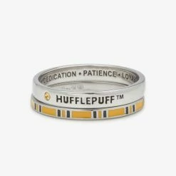 Harry Potter Hufflepuff™ House Ring Stack