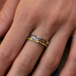 Harry Potter Hufflepuff™ House Ring Stack