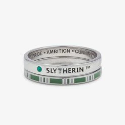 Harry Potter Slytherin™ House Ring Stack