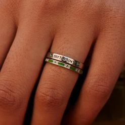 Harry Potter Slytherin™ House Ring Stack