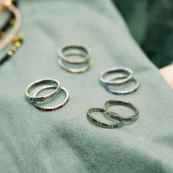 Harry Potter Slytherin™ House Ring Stack