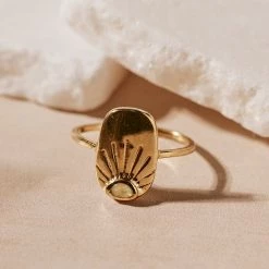 Demi Fine Best Sellers Sunshine Tag Ring