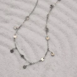 Demi Fine Mini Coin Drop Choker Best Sellers