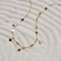 Demi Fine Mini Coin Drop Choker Best Sellers
