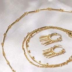 Demi Fine Bar Chain Choker